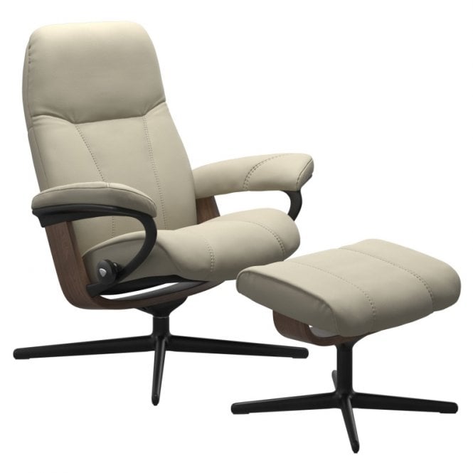 Stressless Consul Chair With Cross Base (No Footstool)
