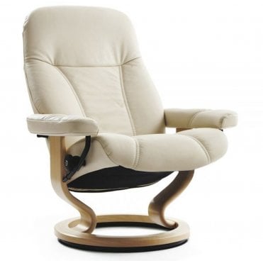 Stressless Consul Small Chair With Classic Base (No stool)