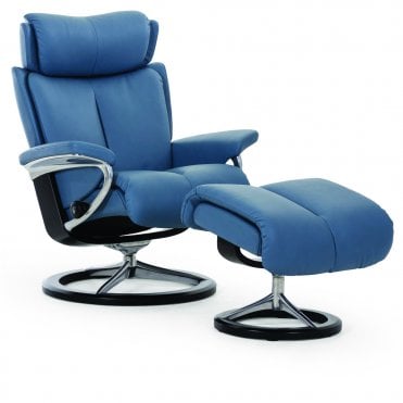 Stressless Magic Small Chair With Signature Base (No stool)