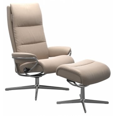 Tokyo High Back Urban Cross Chair (No Footstool)