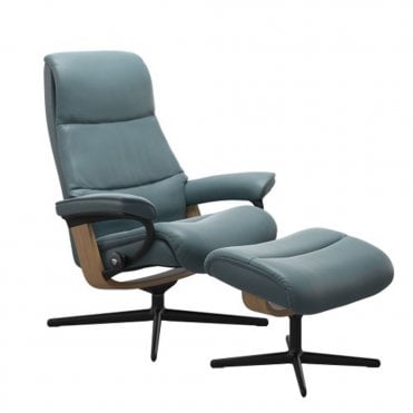 View Chair With Cross Base (No Footstool)