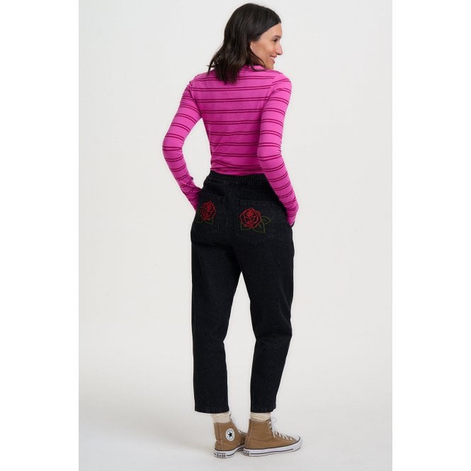 Sugarhill Brighton Mila Denim Barrel Leg Trousers