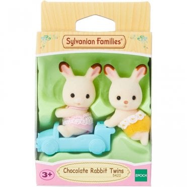 Chocolate Rabbit Twins Set