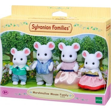 Marshmallow Mouse Family