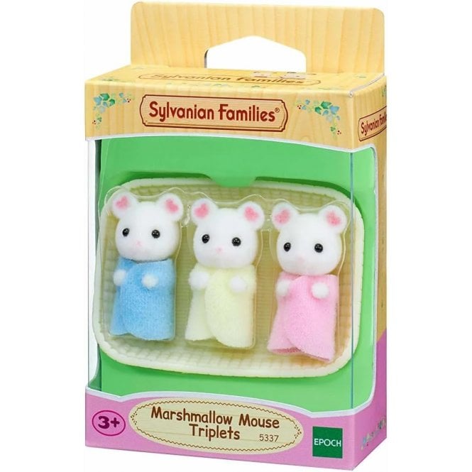 Sylvanian Families Marshmallow Mouse Triplets