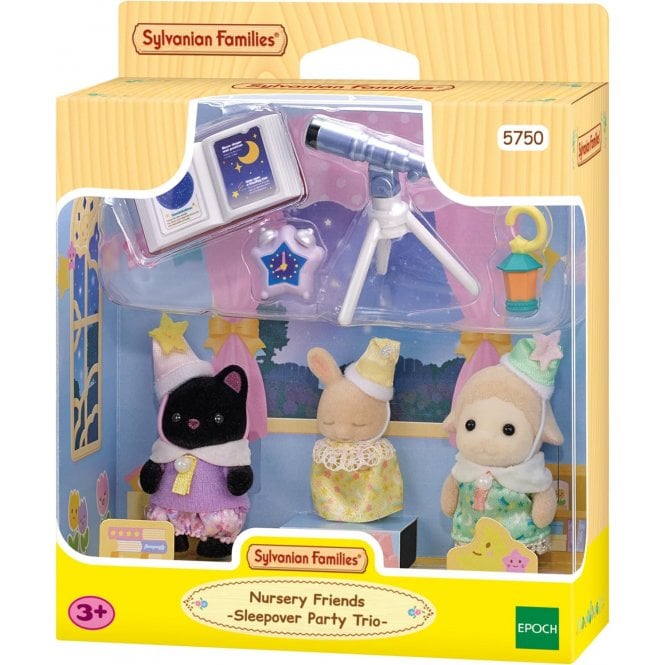 Sylvanian Families Nursery Friends - Sleepover Party Trio