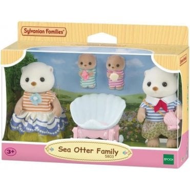 Sea Otter Family