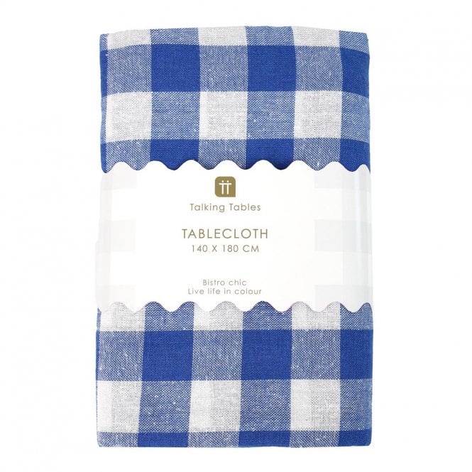 Talking Tables Fabric tablecloth gingham