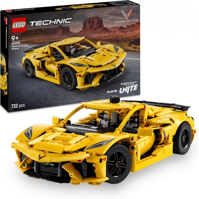 Technic Chevrolet Corvette Stingray Race Car