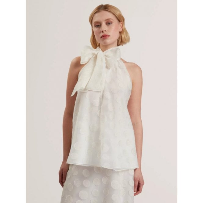 Ted Baker Arboaa Drape Detail Halter Neck Top