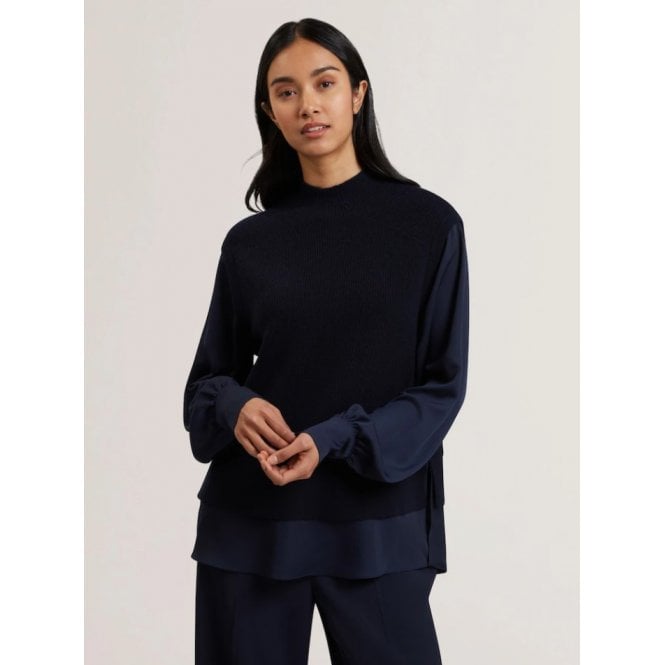 Ted Baker Caycey Raglan Detail Shirt Sleeve and Hem Tank