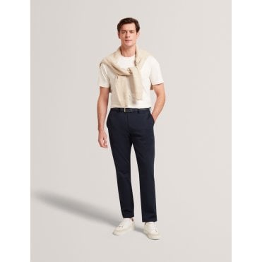 Howeton Slim Fit Stretch Cotton Chinos