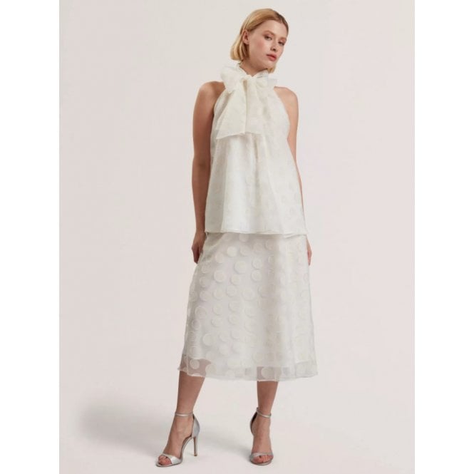 Ted Baker Laniata Spot Midi Skirt