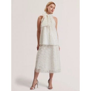 Laniata Spot Midi Skirt