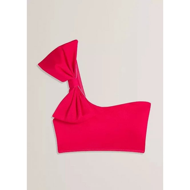 Ted Baker Liennaa One Shoulder Bow Bikini Top