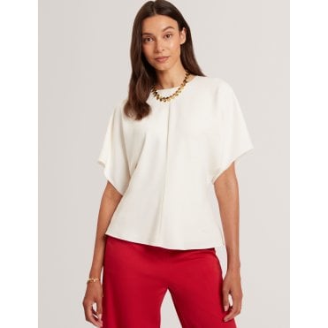 Maradam Crepe Slouch Sleeve Hourglass Top