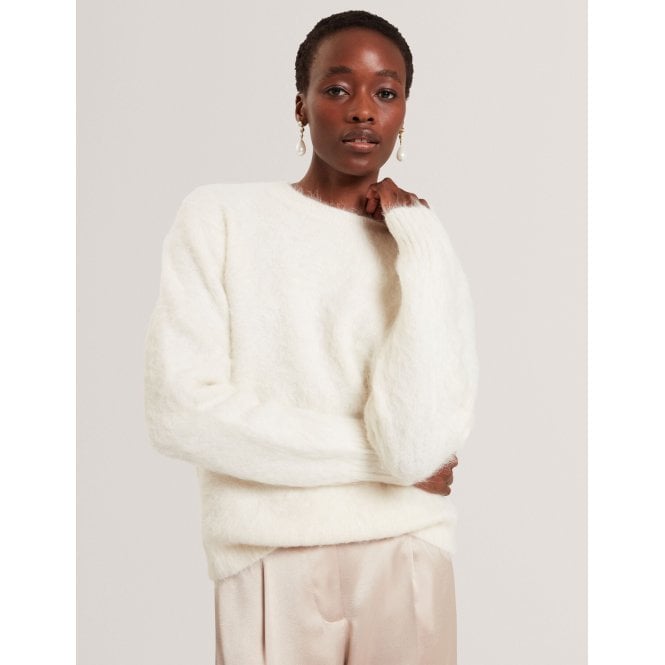 Ted Baker Mirrani Brushed Alpaca Wool Relaxed Jumper
