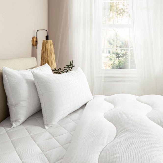The Fine Bedding Company Breathe® Cotton-Covered Pillow