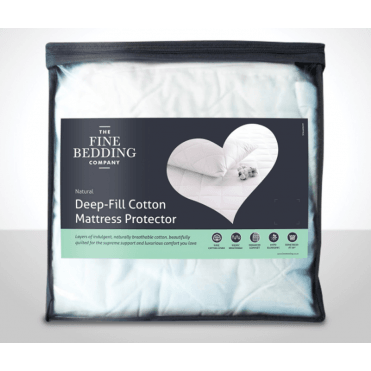 Deep-Fill Cotton Mattress Protector