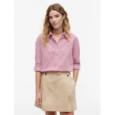 Boxy Fit Poplin Shirt