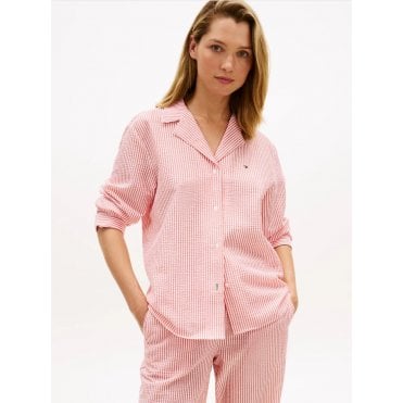 Essential Seersucker Pyjama Shirt