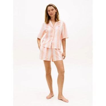 Essential Shorts Pyjama Set With Linen