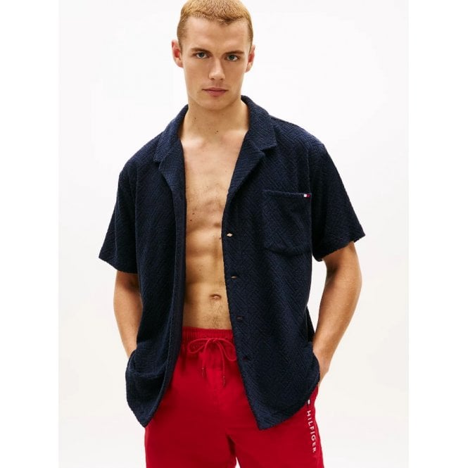 Tommy Hilfiger Essential Terry Jacquard Short Sleeve Shirt