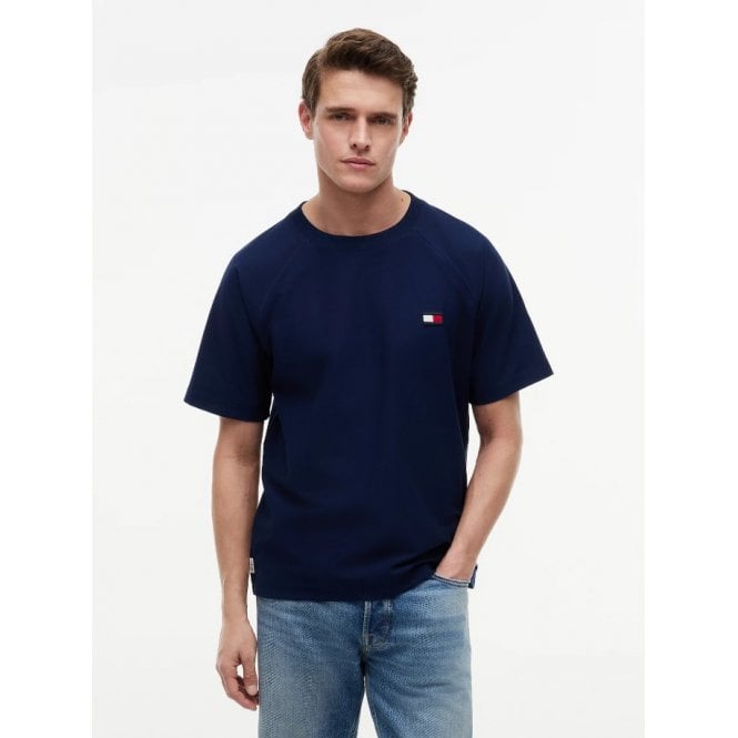 Tommy Hilfiger Flag Raglan Sleeve Relaxed Jersey T-Shirt