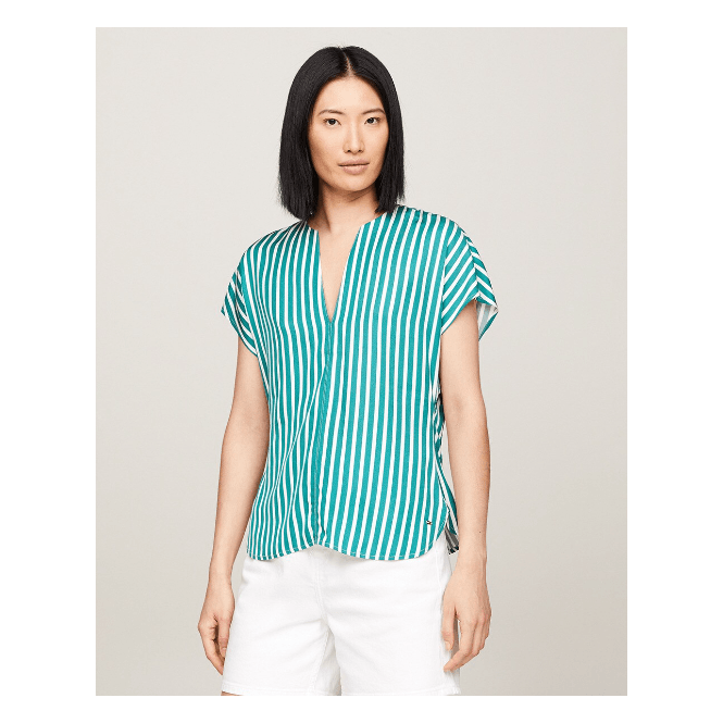 Tommy Hilfiger FLUID STRIPE VN SS B  0CD