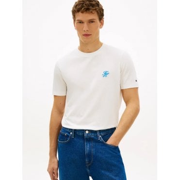 Logo Embroidery Jersey T-Shirt
