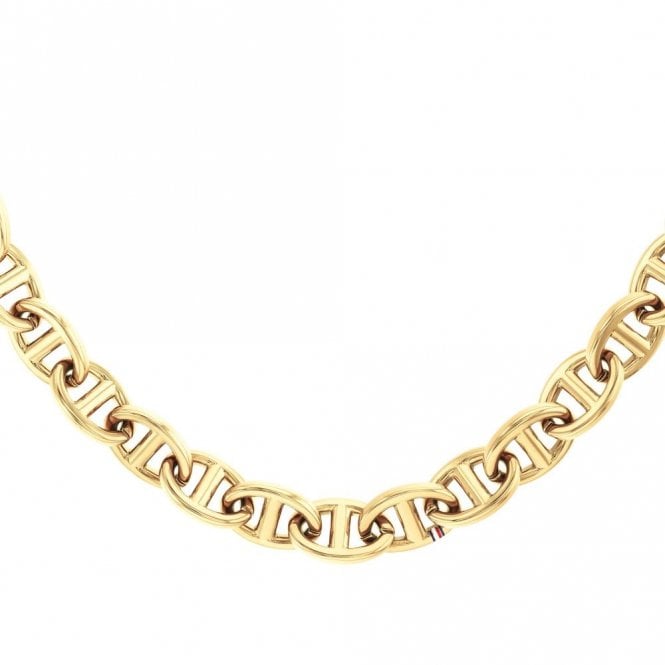 Tommy Hilfiger Marina Gold Plated Link Necklace
