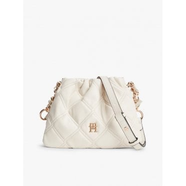 Quilted Chain Monogram Mini Crossbody Bag