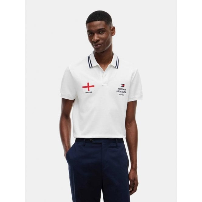 Tommy Hilfiger Regular Fit England Pique Polo Shirt