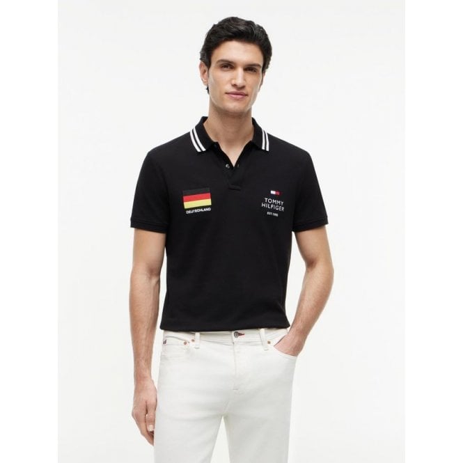 Tommy Hilfiger Regular Fit Germany Pique Polo Shirt