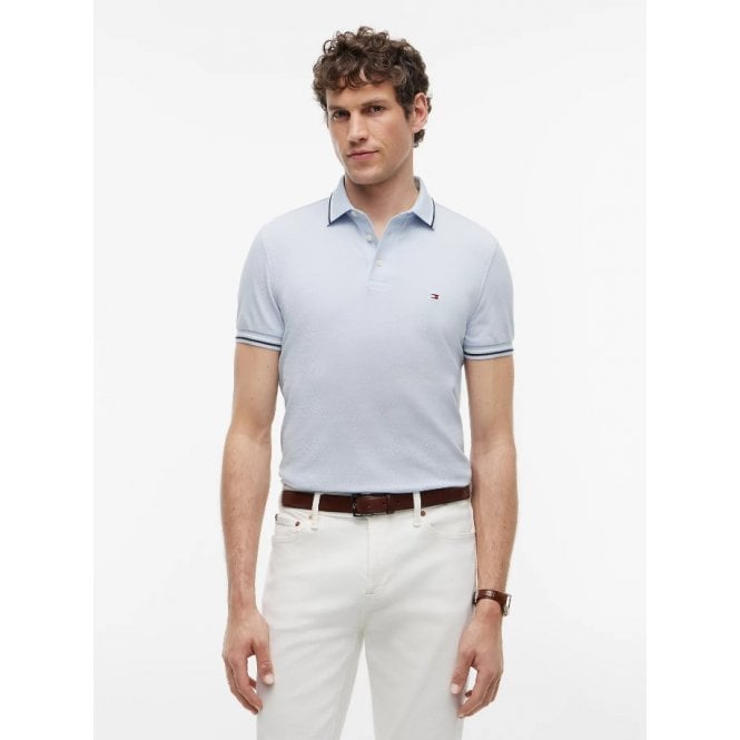 Tommy Hilfiger Slim Fit Tipped Pique Polo Shirt