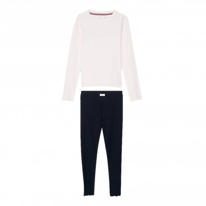 Tommy Hilfiger Stretch Cotton Pyjama Set Rib
