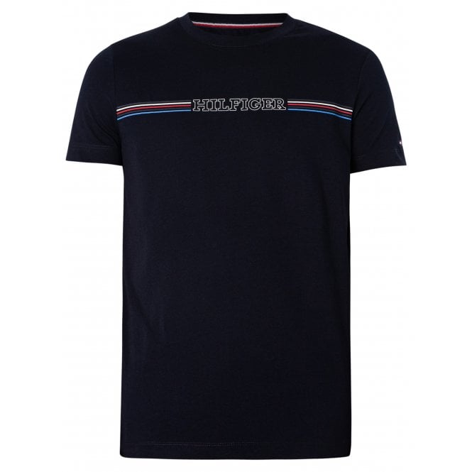 Tommy Hilfiger Stripe Chest Tee