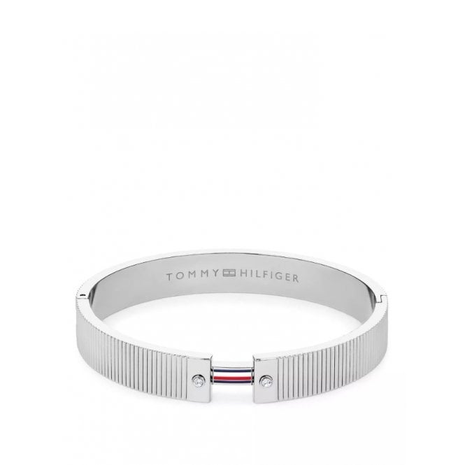 Tommy Hilfiger Stripes Stone Set Bangle