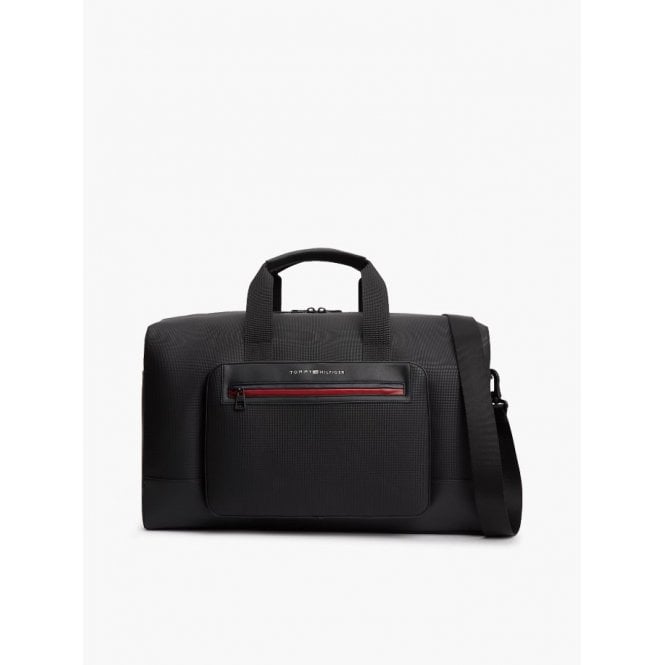 Tommy Hilfiger TH Foundation Metal Logo Duffel Bag