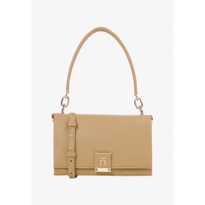 Tommy Hilfiger TH Heritage Monogram Pebble Grain Crossbody Bag