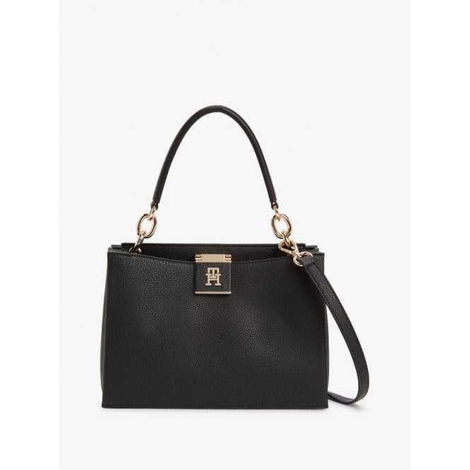Tommy Hilfiger TH Monogram Heritage Medium Satchel