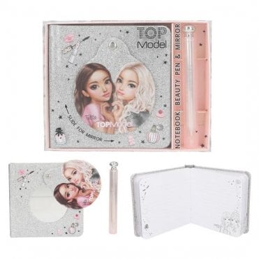TOPModel Beauty Notebook WithBallpoint Pen
