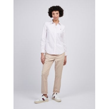 Stripe Stretch Classic Fit Oxford Shirt