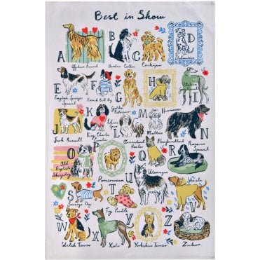 Best In Show Cotton Tea Towel