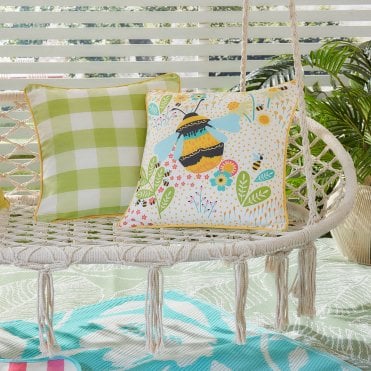 Buzzy Bee Outdoor Cushion