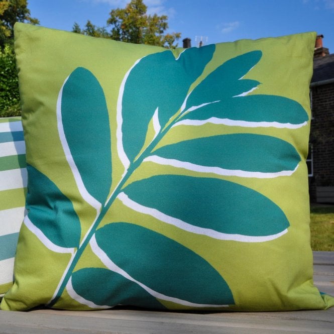 Ulster Weavers Leaf Print Outdoor Cushion