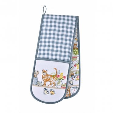 Pantry Cats Double Oven Glove