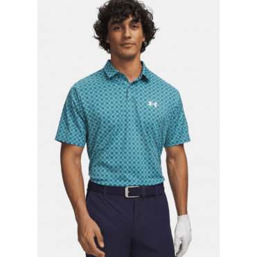 Mens UA Matchplay Printed Polo
