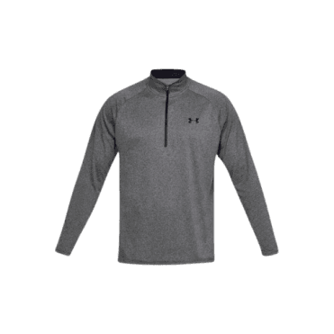 Mens UA Tech Zip Long Sleeve