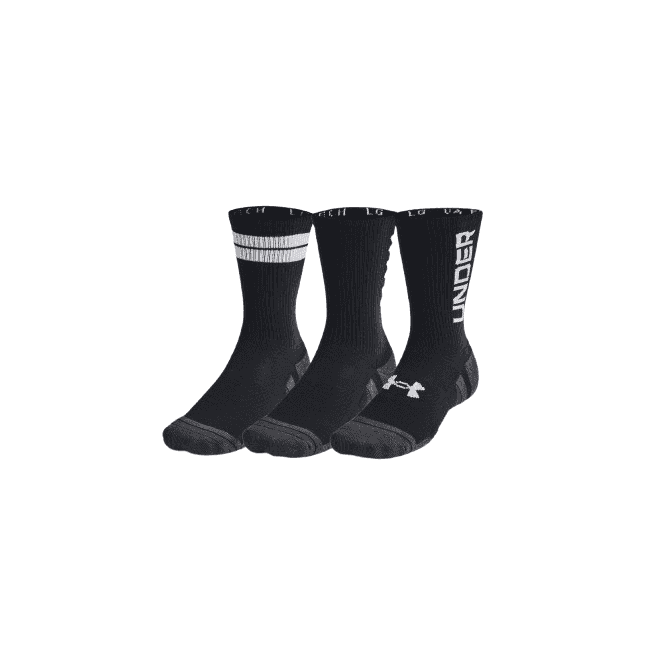 Under Armour Unisex UA Performance Tech 3-Pack Crew Socks